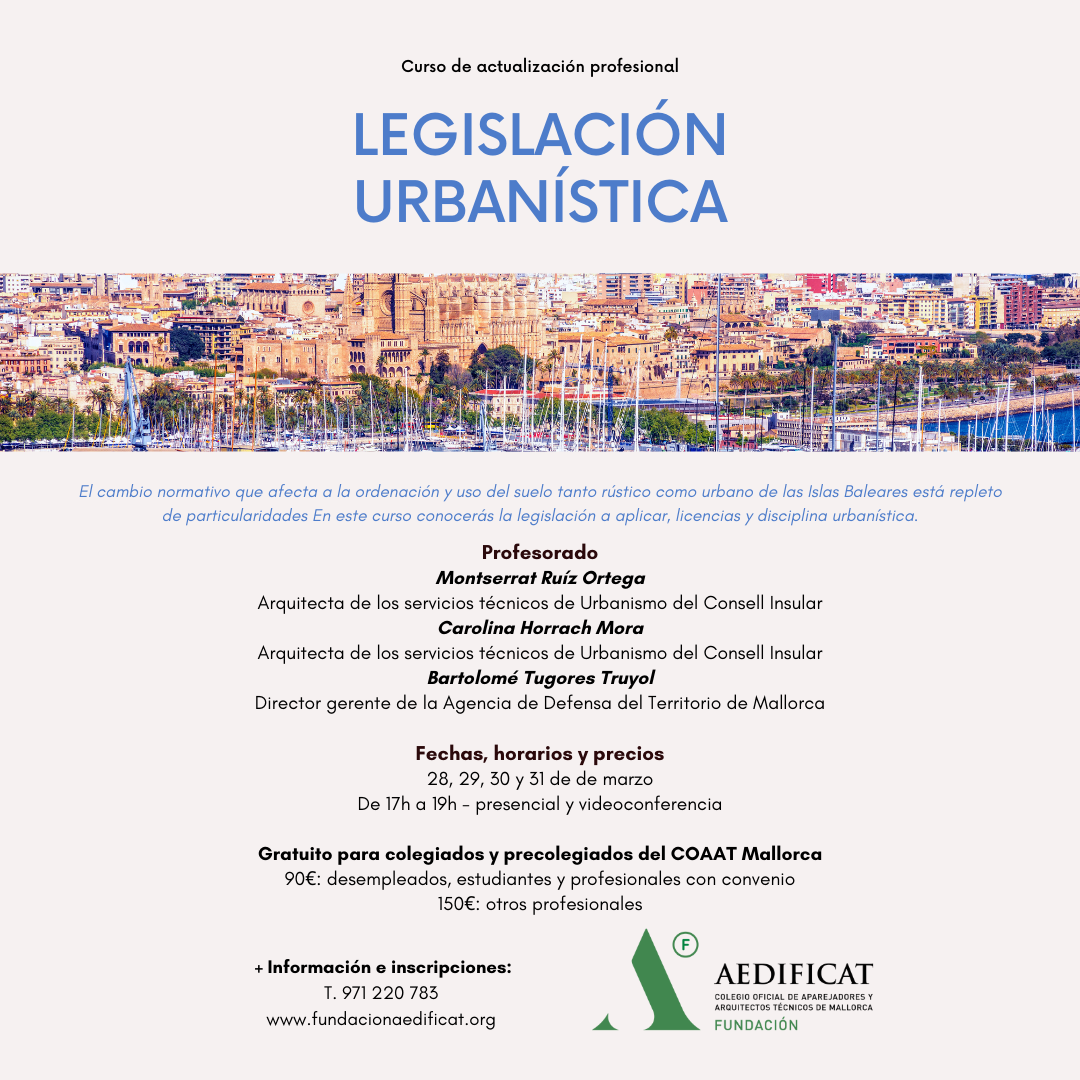 LEGISLACIÓN URBANÍSTICA